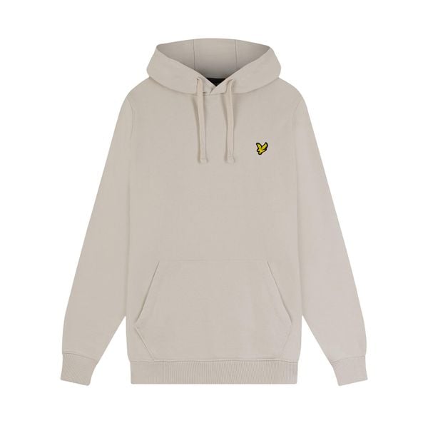 Bluza z kapturem Lyle & Scott. Brązowe bluzy męskie LYLE AND SCOTT, m, bez wzorów, z bawełny, z kapturem. Za 271.50 zł.