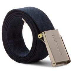 Pasek Męski Lacoste. Niebieskie paski damskie Lacoste, bez wzorów. Za 189.99 zł.