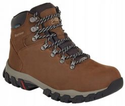 Buty trekkingowe męskie Karrimor Mendip 3 K896. Brązowe trekkingi męskie Karrimor, trekkingowe. Za 283.49 zł.