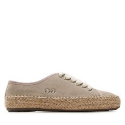 Espadryle EMU Australia. Brązowe espadryle damskie Emu Australia, bez wzorów, bez obcasa, bez zapięcia. Za 339.99 zł.