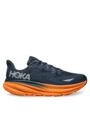 Hoka Buty do biegania Clifton 9 Gtx 1141470F Czarny. Czarne buty sportowe męskie HOKA, z materiału, bez zapięcia, do biegania. Za 749.99 zł.