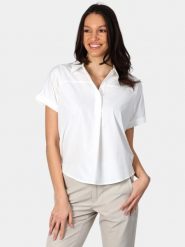 Koszulka damska Luhta Ahveninen. Brązowe t-shirty damskie Luhta, s, bez wzorów, z materiału, klasyczne, bez kołnierzyka. Za 279.00 zł.