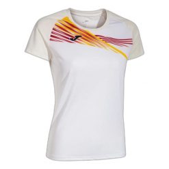 Damski jersey Joma Elite X. Białe koszulki sportowe damskie Joma, bez wzorów, z jersey, sportowe, bez kołnierzyka. Za 113.25 zł.