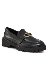 Liu Jo Loafersy Cora 01 SA4001 P0102 Czarny. Czarne mokasyny damskie Liu Jo, ze skóry. Za 439.99 zł.