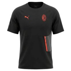 T-shirt treningowy Milan AC 2026/27. Szare t-shirty męskie Puma, xl, bez wzorów, z materiału, sportowe, bez kołnierzyka. Za 229.50 zł.