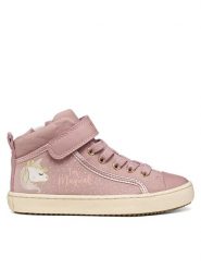 Geox Sneakersy J Kalispera Girl J744GI 0AU54 C8A2L D Różowy jasny. Czerwone buty sportowe dziewczęce Geox, bez wzorów, ze skóry, bez zapięcia. Za 319.99 zł.