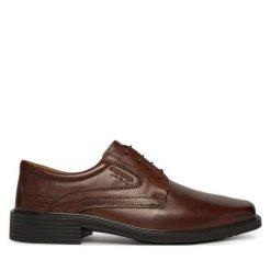 Półbuty Josef Seibel. Brązowe eleganckie półbuty Josef Seibel, wizytowe, bez zapięcia. Za 409.99 zł.