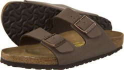 Birkenstock Klapki uniseks Arizona 181 brązowe r. 45. Brązowe klapki męskie Birkenstock. Za 365.36 zł.