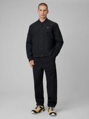 4F Kurtka przejściowa męska - czarna 3XL. Czarne kurtki sportowe męskie 4f, m, bez wzorów, z materiału. Za 349.99 zł.