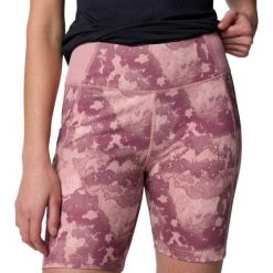 Shorty Damskie Boundless Trek. Czerwone legginsy damskie Columbia, bez wzorów, trekkingowe. Za 217.99 zł.