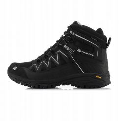 Buty trekkingowe wysokie męskie Alpine Pro Gudere Vibram. Czarne trekkingi męskie Alpine Pro, trekkingowe. W wyprzedaży za 399.00 zł.