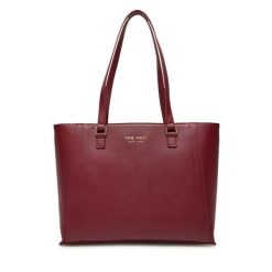 Torebka Nine West. Czerwone torebki do ręki damskie Nine West, bez wzorów, klasyczne, bez dodatków. Za 299.99 zł.