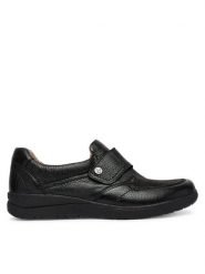 Caprice Półbuty 9-24705-46 Czarny. Czarne półbuty damskie Caprice, bez wzorów, ze skóry, bez obcasa, na płaskiej podeszwie, bez zapięcia. Za 331.99 zł.