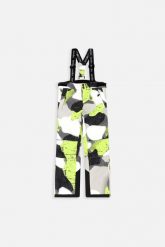 Spodnie narciarskie dziecięce z szelkami Lemon Explore ZL3. Brązowe spodnie sportowe dla chłopców LEMON explore, bez wzorów, z materiału, sportowe, długie, narciarskie. Za 219.90 zł.