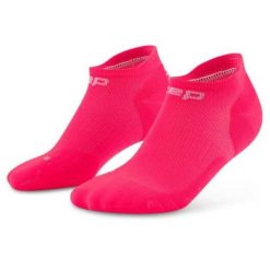 Damskie skarpety kompresyjne do biegania stopki sportowe Core Run. Czerwone skarpety damskie CEP, bez wzorów, z elastanu. Za 69.00 zł.