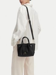 Beverly Hills Polo Club Torebka EO-BHPC-C-015-10 Czarny. Czarne torebki do ręki damskie Beverly Hills Polo Club, bez wzorów, bez dodatków. Za 249.99 zł.