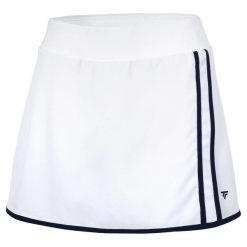 Spódnica damska Tecnifibre Team Stretch. Białe spódnice damskie TECNIFIBRE, m, bez wzorów, z elastanu, klasyczne, z standardowym stanem. Za 199.99 zł.
