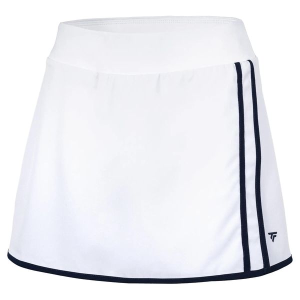 Spódnica damska Tecnifibre Team Stretch. Białe spódnice damskie TECNIFIBRE, m, bez wzorów, z elastanu, klasyczne, z standardowym stanem. Za 199.99 zł.