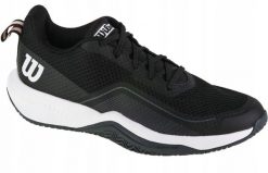 Wilson WILSON tenisowy obuwie męskie RUSH PRO LITE Black/Ebony/White WRS333210E100 (0097512753548). Białe buty sportowe męskie Wilson, bez zapięcia, tenisowe. Za 326.64 zł.