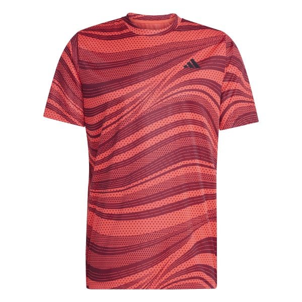 Koszulka adidas Club Graph. Czerwone koszulki sportowe męskie Adidas, m, bez wzorów, z materiału, bez kołnierzyka, bez ramiączek, tenisowe. Za 213.00 zł.