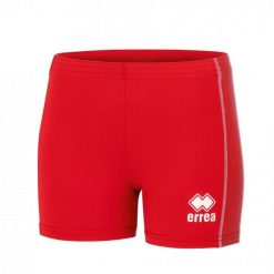 Damskie szorty sportowe Errea Premier, czerwone. Czerwone szorty sportowe damskie ERREA, xl, bez wzorów, sportowe, na fitness i siłownię. Za 162.00 zł.