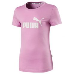 Puma Dziewczęca Koszulka Ess Tee Orchid 116 Różowy. Bluzki dla dziewczynek marki Puma. Za 65.00 zł.