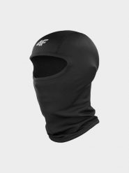 4F Kominiarka narciarska uniseks - czarna L/XL. Czarne czapki i kapelusze damskie 4f, na zimę, bez wzorów, z elastanu, sportowe. Za 69.99 zł.