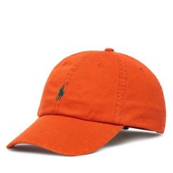 Czapka z daszkiem Polo Ralph Lauren. Brązowe czapki i kapelusze męskie Polo Ralph Lauren, bez wzorów. Za 329.99 zł.