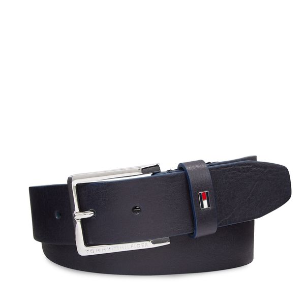 Pasek Męski Tommy Hilfiger. Niebieskie paski damskie Tommy Hilfiger, bez wzorów. Za 139.99 zł.