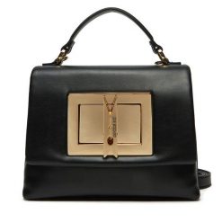 Torebka LOVE MOSCHINO. Czarne torebki do ręki damskie Love Moschino, bez wzorów, klasyczne, bez dodatków. Za 908.99 zł.