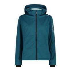 Damska kurtka turystyczna z kapturem CMP. Niebieskie kurtki sportowe damskie CMP, xs, bez wzorów, z kapturem, trekkingowe. Za 367.00 zł.
