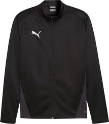 Puma Bluza męska Puma TeamGoal Training Jacket czarna 658633 03 L. Czarne bluzy męskie Puma, l, bez wzorów, bez kaptura. Za 253.57 zł.