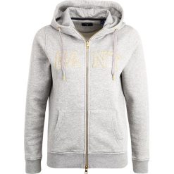 GANT GOLD FULL ZIP HOODIE Bluza rozpinana grey melange. Bluzy damskie marki GANT. W wyprzedaży za 377.40 zł.