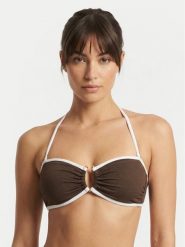 Seafolly Góra od bikini Beach Bound 31283-072 Brązowy. Brązowe bikini damskie Seafolly, bez wzorów. Za 389.99 zł.