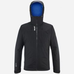 Kurtka przeciwdeszczowa męska Millet Kamet Gore-Tex Jacket Jacket. Czarne kurtki męskie Millet, l, bez wzorów, z gore-texu, z kapturem. Za 1,725.65 zł.