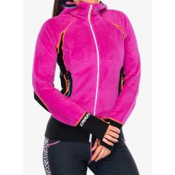 Bluza z kapturem damska Crazy Pull Inspire. Czerwone bluzy damskie CRAZY, m, bez wzorów, z kapturem. Za 843.99 zł.