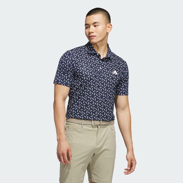 Koszulka polo ULTIMATE365 MESH PRINT CLIMACOOL. Niebieskie buty sportowe męskie Adidas, m, bez wzorów, z elastanu, eleganckie, bez ramiączek. Za 299.00 zł.