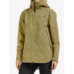 Kurtka przeciwdeszczowa damska Didriksons Tove JKT. Zielone kurtki damskie Didriksons, bez wzorów, bez kaptura. Za 1,055.99 zł.