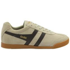 Trenerzy Gola Harrier Suede. Brązowe buty sportowe męskie Gola, z gumy, bez zapięcia, na fitness i siłownię. Za 427.50 zł.