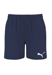 Kąpielówki męskie Puma Mid Shorts. Niebieskie kąpielówki męskie Puma, l, bez wzorów, z materiału, do pływania. Za 199.60 zł.
