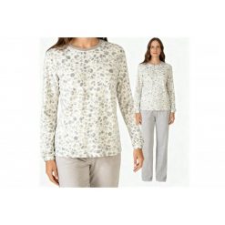 Piżama damska polarowa rozm. L P751258 – V24 Mink. Brązowe piżamy damskie Massana Homewear, na jesień, l, bez wzorów, z materiału, bez ramiączek, długie. Za 283.00 zł.