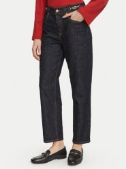 Tommy Hilfiger Jeansy Jackie WW0WW51405 Granatowy Tapered Fit. Niebieskie jeansy damskie Tommy Hilfiger. Za 649.99 zł.