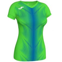 Koszulka z krótkim rękawem damska Joma Olympie. Czerwone koszulki sportowe damskie Joma, xs, bez wzorów, z materiału, bez kołnierzyka, bez ramiączek, na fitness i siłownię. Za 132.00 zł.
