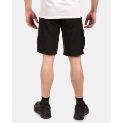Szorty Kilpi Asher. Czarne krótkie spodenki sportowe męskie Kilpi, s, bez wzorów, z materiału, trekkingowe. Za 215.49 zł.