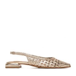 Baleriny MEXX. Żółte baleriny damskie Mexx, bez wzorów, bez obcasa. Za 329.99 zł.