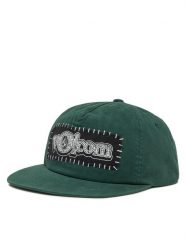 Volcom Czapka z daszkiem V Ent Adj D5512508 Zielony. Zielone rękawiczki męskie Volcom, bez wzorów, z bawełny. Za 89.99 zł.