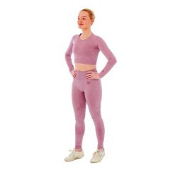 Damski zestaw sportowy Xtreme - legginsy sportowe + sportowy Croptop - Różowy. Czerwone legginsy damskie XTREME SOCKSWEAR, bez wzorów, na fitness i siłownię. Za 186.99 zł.