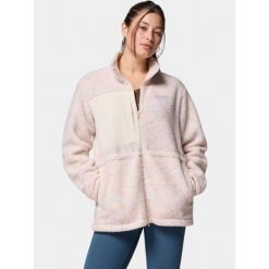 Sweter Damski Columbia Stellar Path. Czerwone swetry damskie Columbia, bez wzorów, z polaru, eleganckie, bez kołnierzyka, bez ramiączek, bez kaptura. Za 479.00 zł.