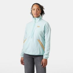 Damska bluza dresowa 1/2 z zamkiem błyskawicznym Helly Hansen Rig. Niebieskie bluzy damskie Helly Hansen, na lato, bez wzorów, z dresówki, bez kaptura. Za 319.50 zł.