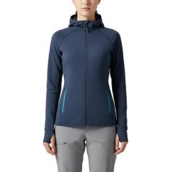 Damska kurtka Merino Ultra 300 - Kaptur. Zielone kurtki damskie FJORK MERINO, na zimę, l, bez wzorów, z elastanu, z kapturem. Za 999.00 zł.